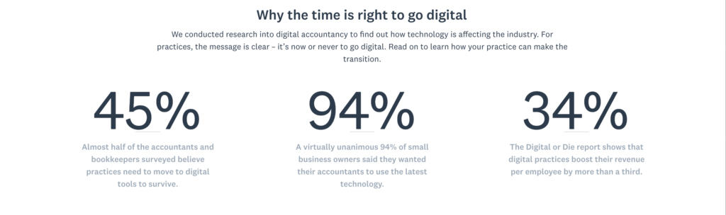 Xero statistics and why it is important to go digital